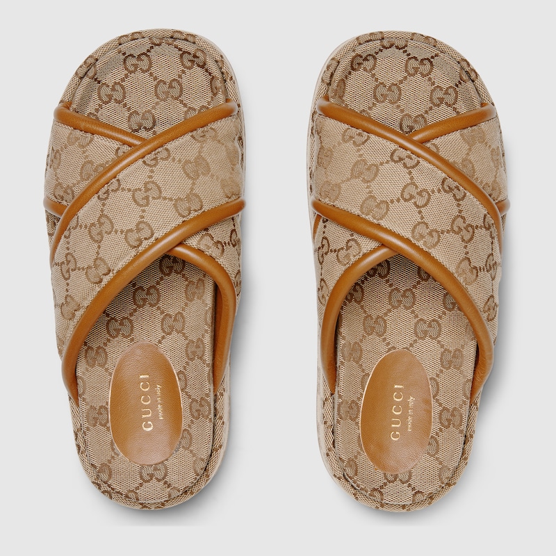 Women’s GG platform sandal - Image 5